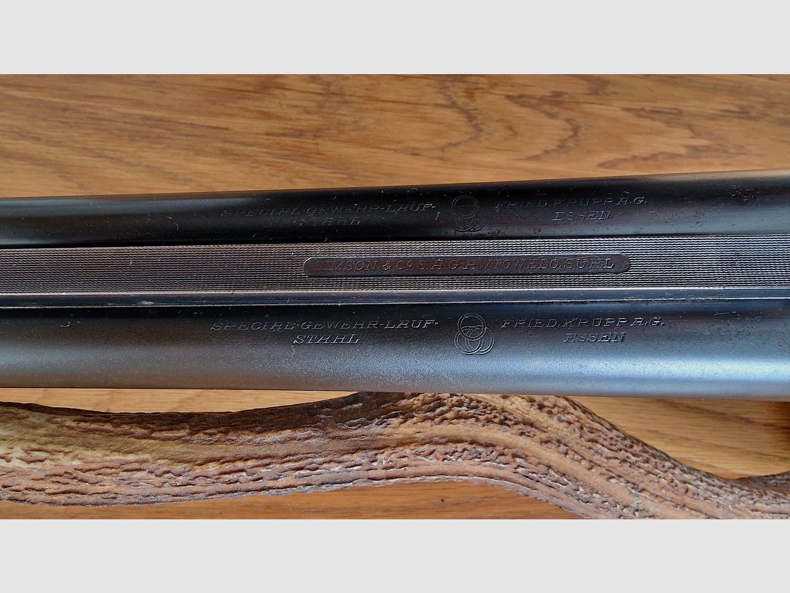 Doppelflinte Querflinte Simson Suhl 16/70