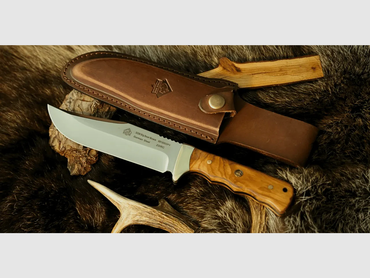 PUMA SGB big bear bowie, Olivenholz, Bild 1 von 4