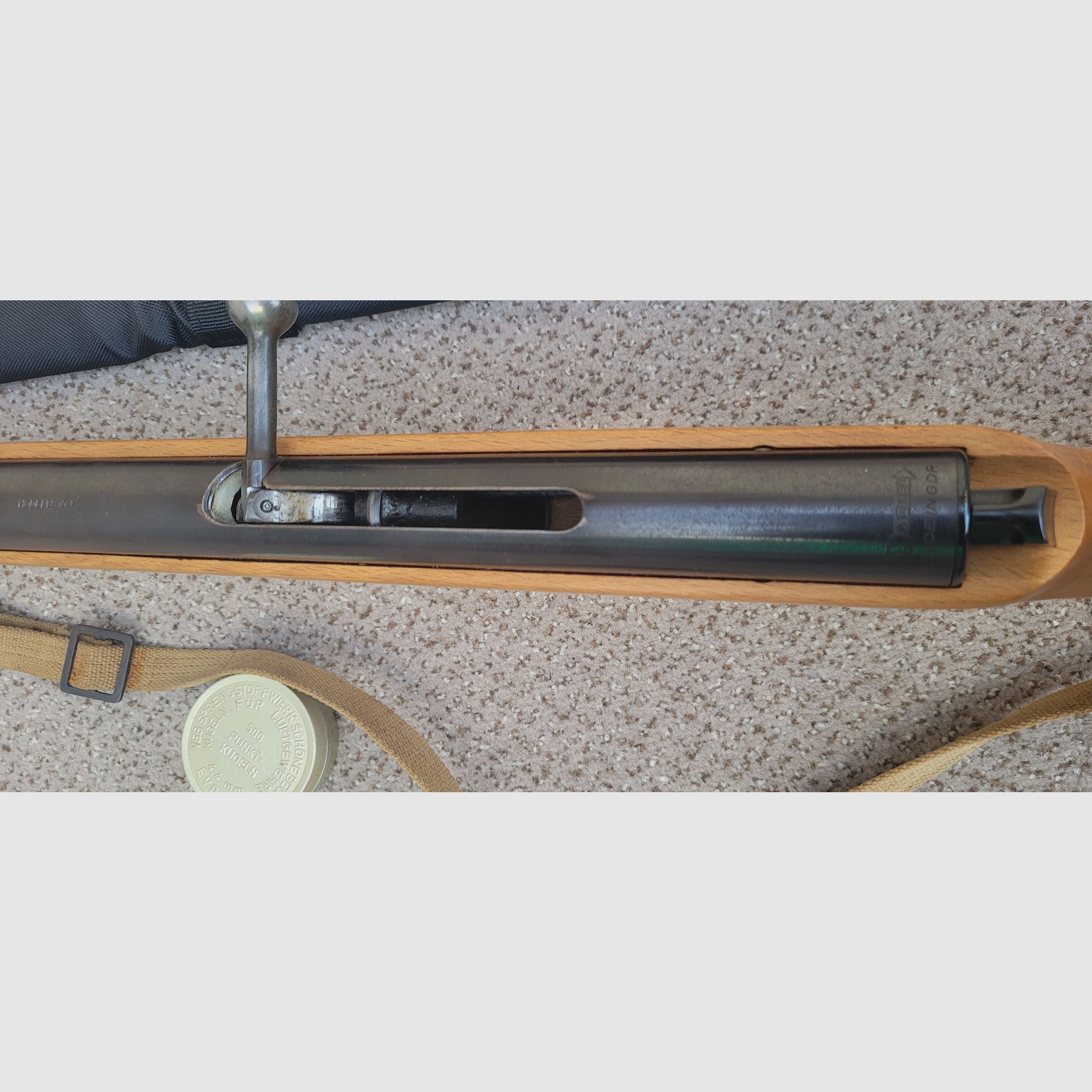 Luftgewehr Haenel 310 mit Magazin