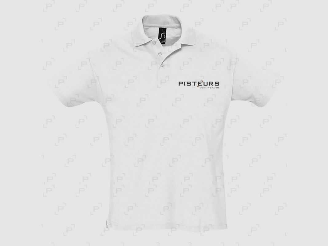 Damen Polo PISTEURS SUMMER weiß, Bild 1 von 2