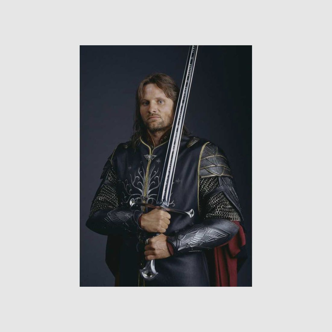 Heer der Ringen Anduril Vlam van het Westen Zwaard van koning Elessar