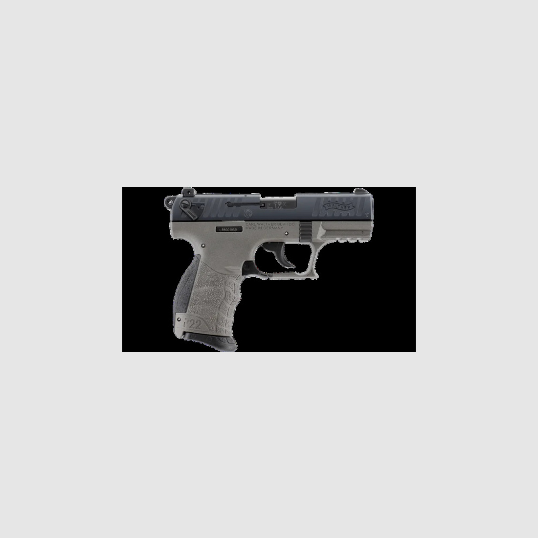 WALTHER P22Q 9MM P.A.K - METEOR GRAY