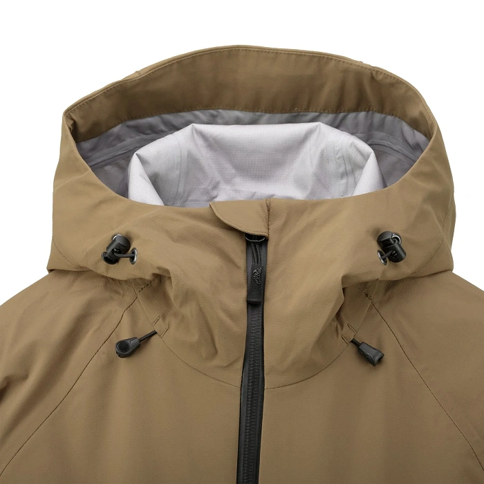 Waterdichte jas HELIKON SQUALL Hardshell Jacket - TorrentStretch - Coyote (KU-SHJ-TR-11), afbeelding 5 van 18