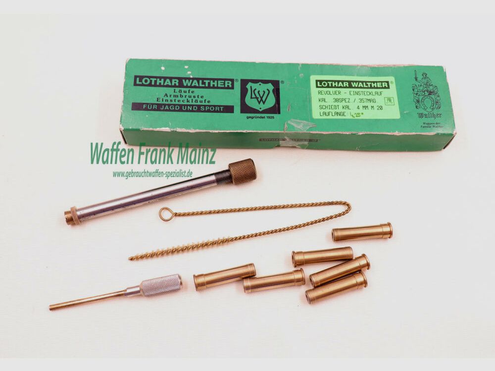 Lothar Walther reduziert .38special/.357Mag