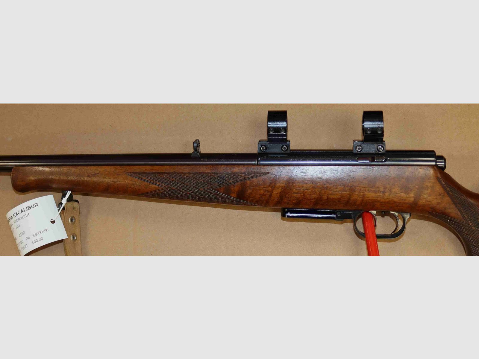 Carabina Weirauch Modello 60J Calibro 222R, immagine 4 di 10
