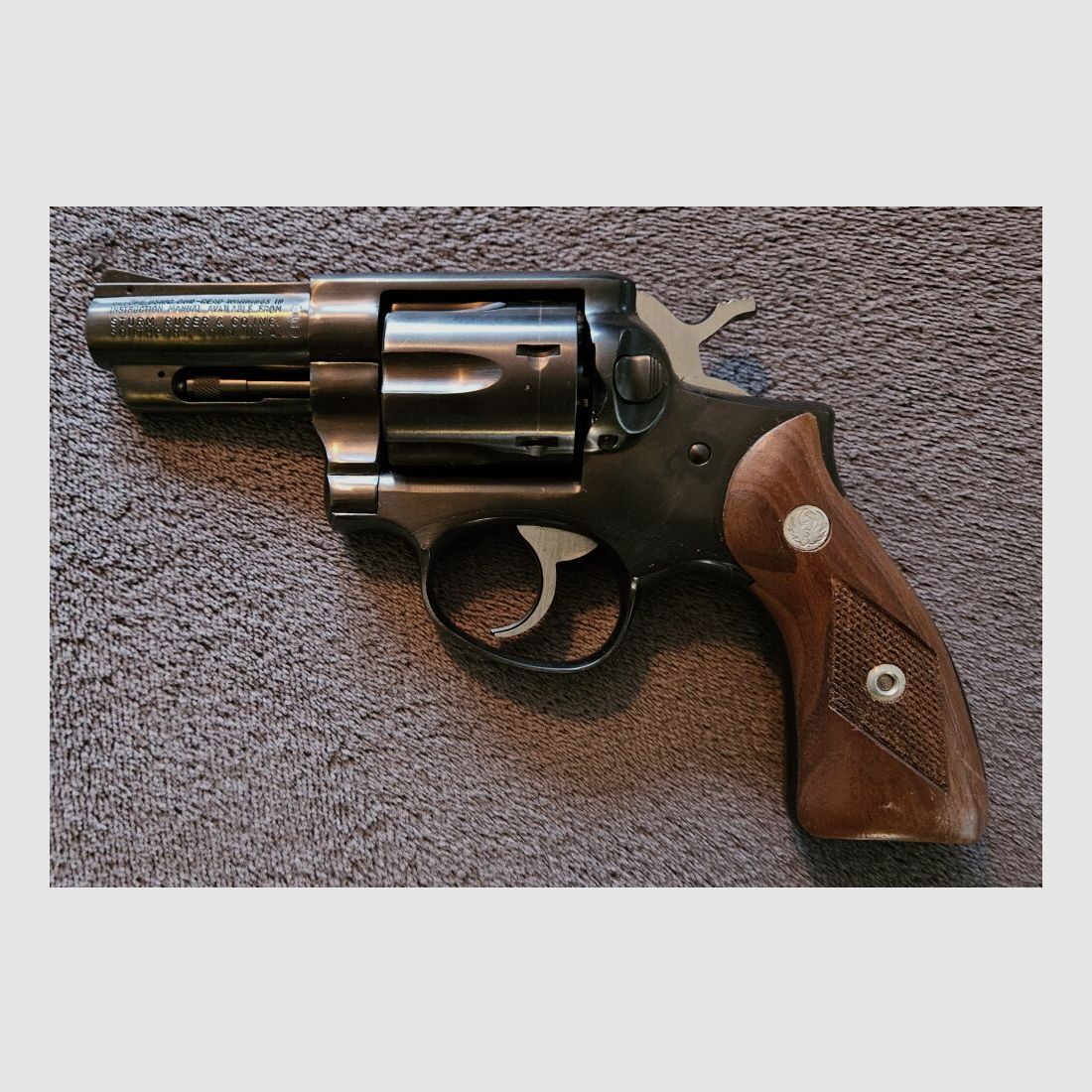 Ruger Speed Six mit Bianchi Holstet