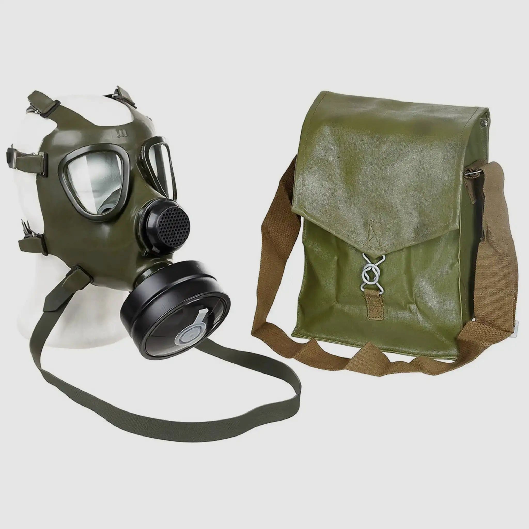Rumänische Armee Rumänische Armee Rumänische Gasmaske inkl. Filter neuwertig - 1 (61-64)