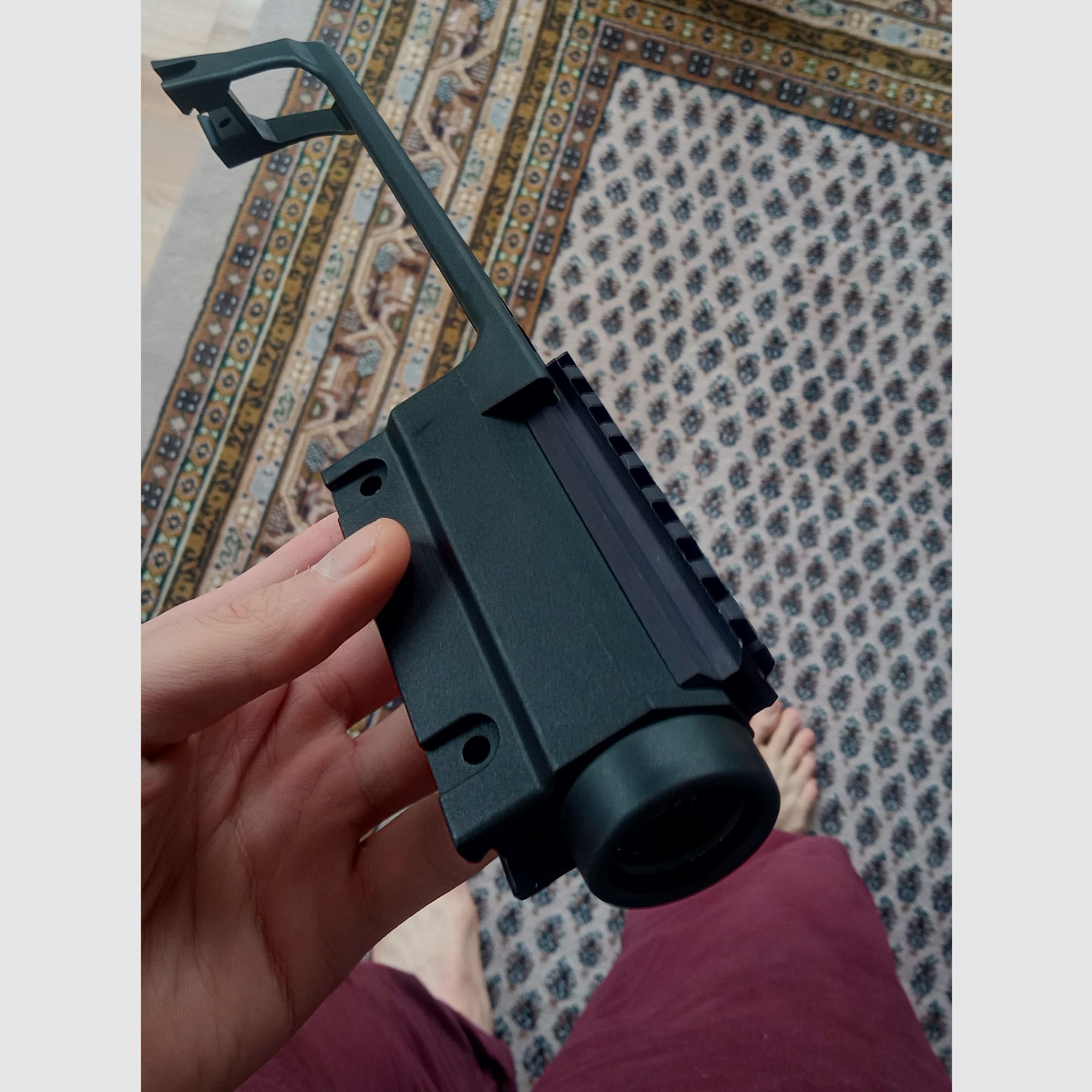 Hensoldt 3-Fach Optik Zielfernrohr Tragegriff mit Picatinny Schiene für H&K G36 HK243 und SL8 / x3 Scope Carryhandle