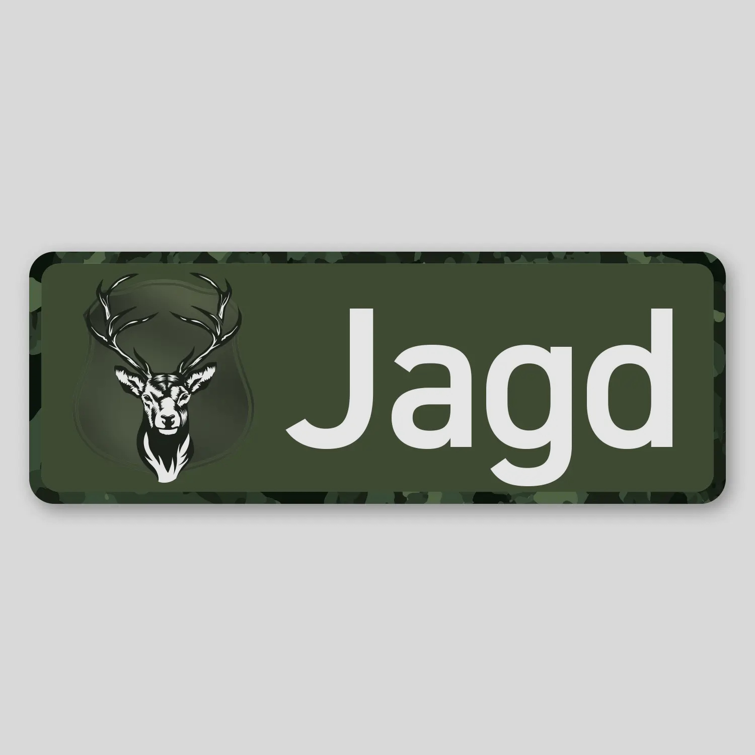Wilde Hilde Magnetschild Jagd