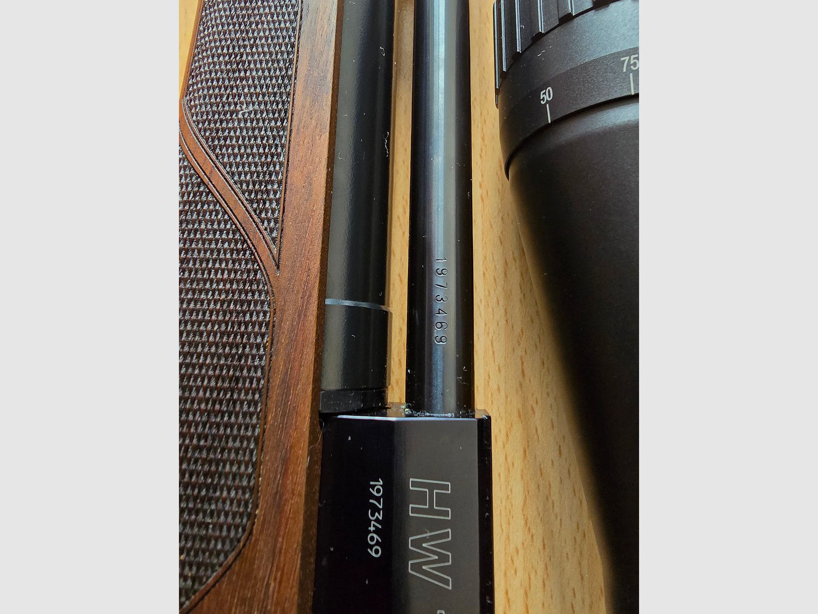 Weihrauch HW 100 mit Zubehör 