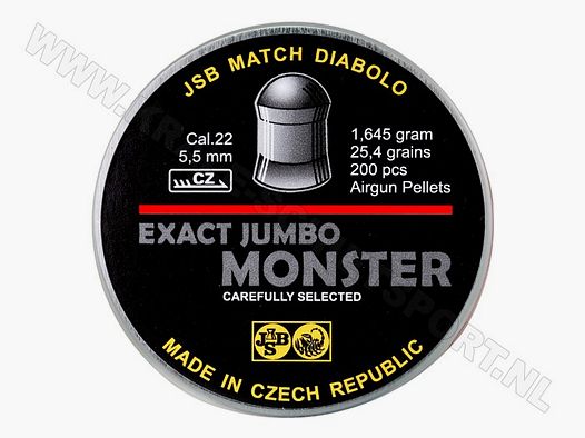 JSB Exact Jumbo Monster 5,52mm inh. 200 st.