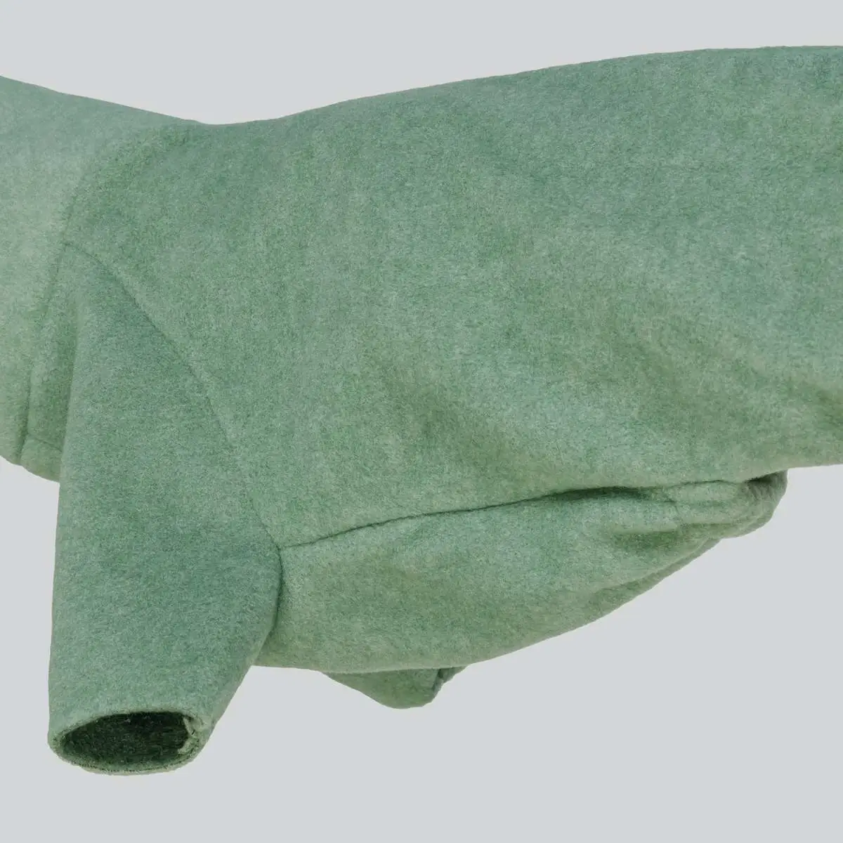 Dog Sweater Dachshund Fleece Cornwall Dusty Green, image 3 of 8