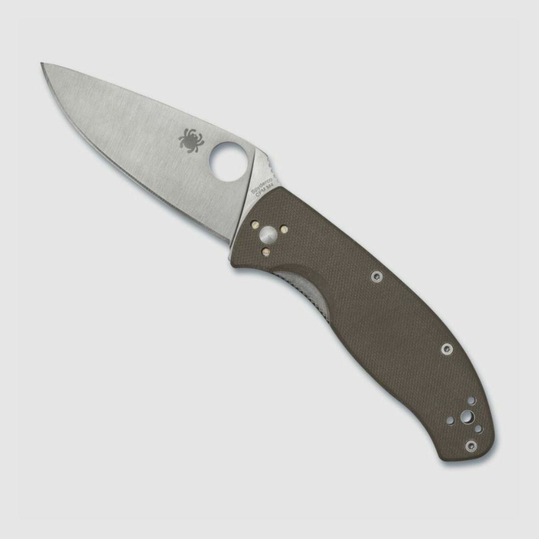 Spyderco Tenacious G-10 CPM M4 Plain, image 2 of 3