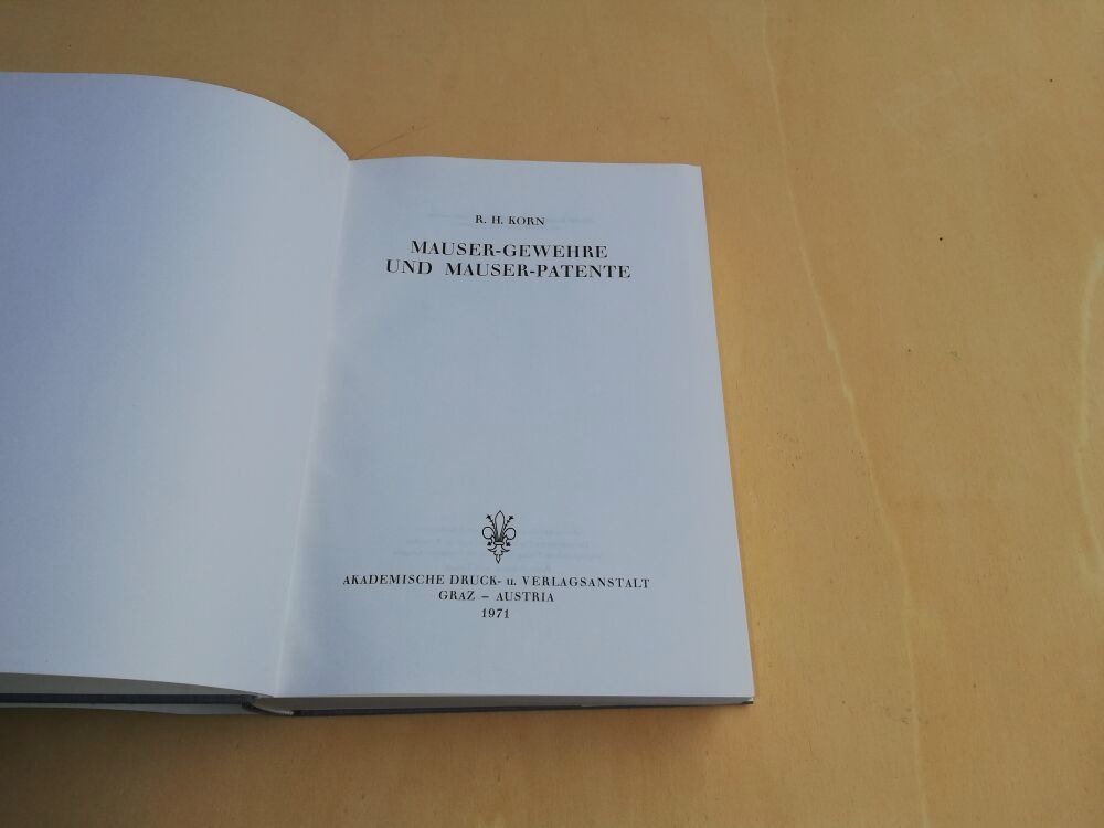 Fusils Mauser et maïs breveté Mauser