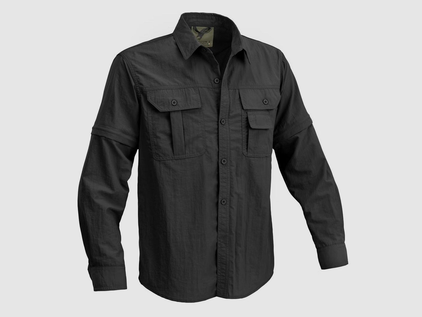 Defcon 5 Falcon Shirt waterdicht en ademend, zwart