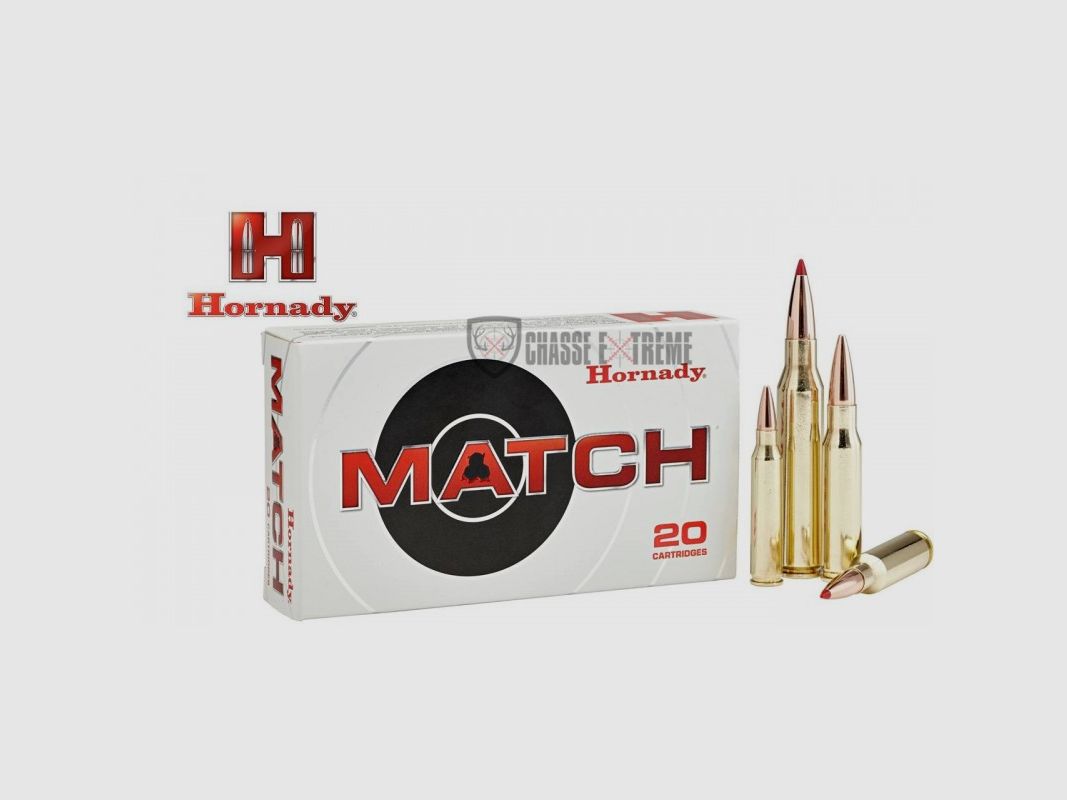 20 Patronen HORNADY .308 Win 168 Gr Eld Match