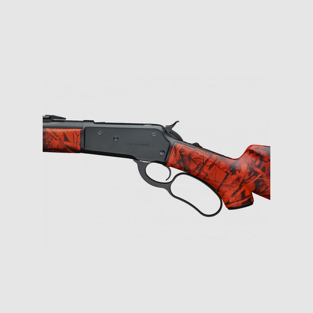 BÜCHSE – PEDERSOLI 86/71 LEVER ACTION BOARBUSTER HV-1 CAMO 19″ Kal. 45/70, Bild 2 von 9