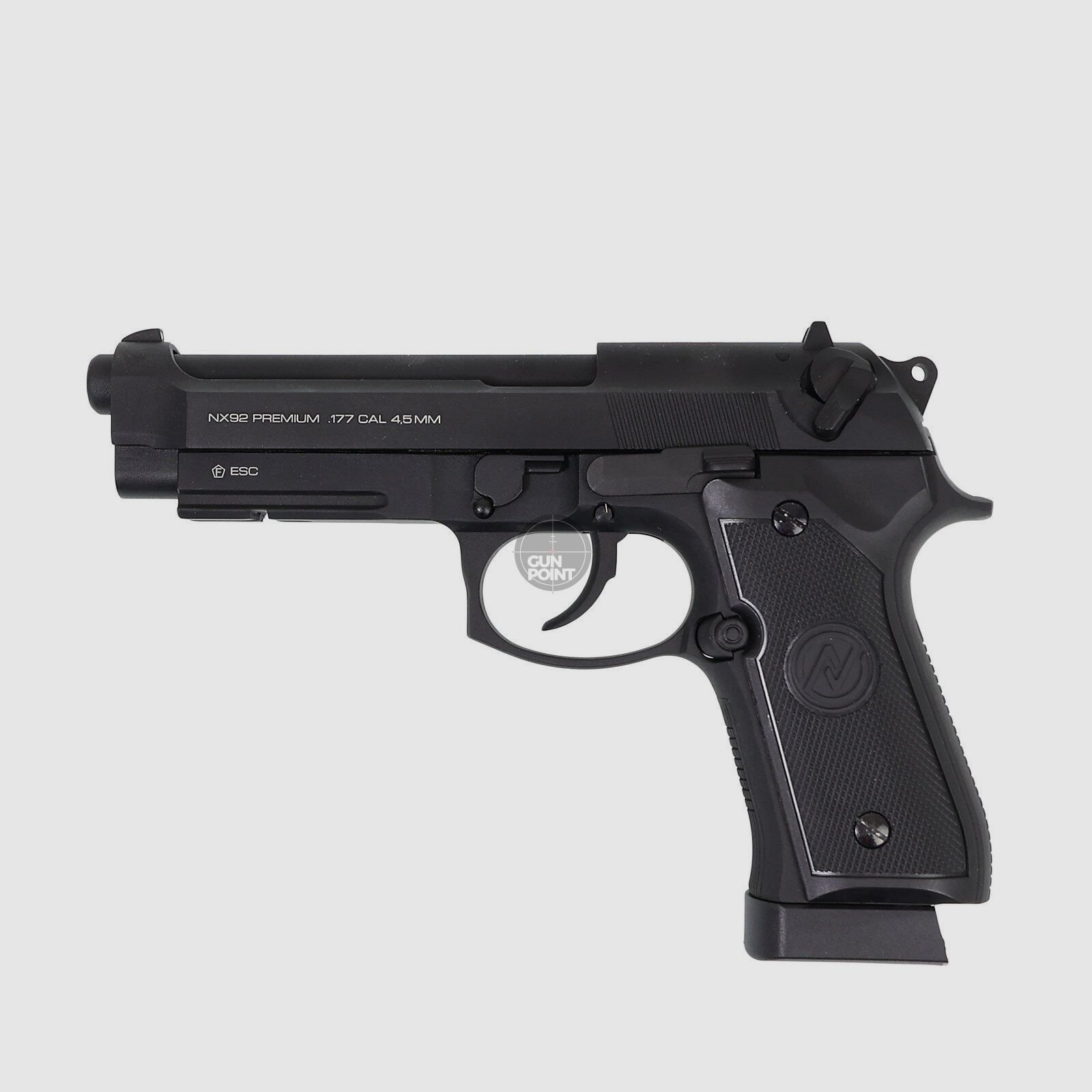 Luftpistole - NX92 Premium Commando - BlowBack - Co2-System- Kal. 4,5 mm BB