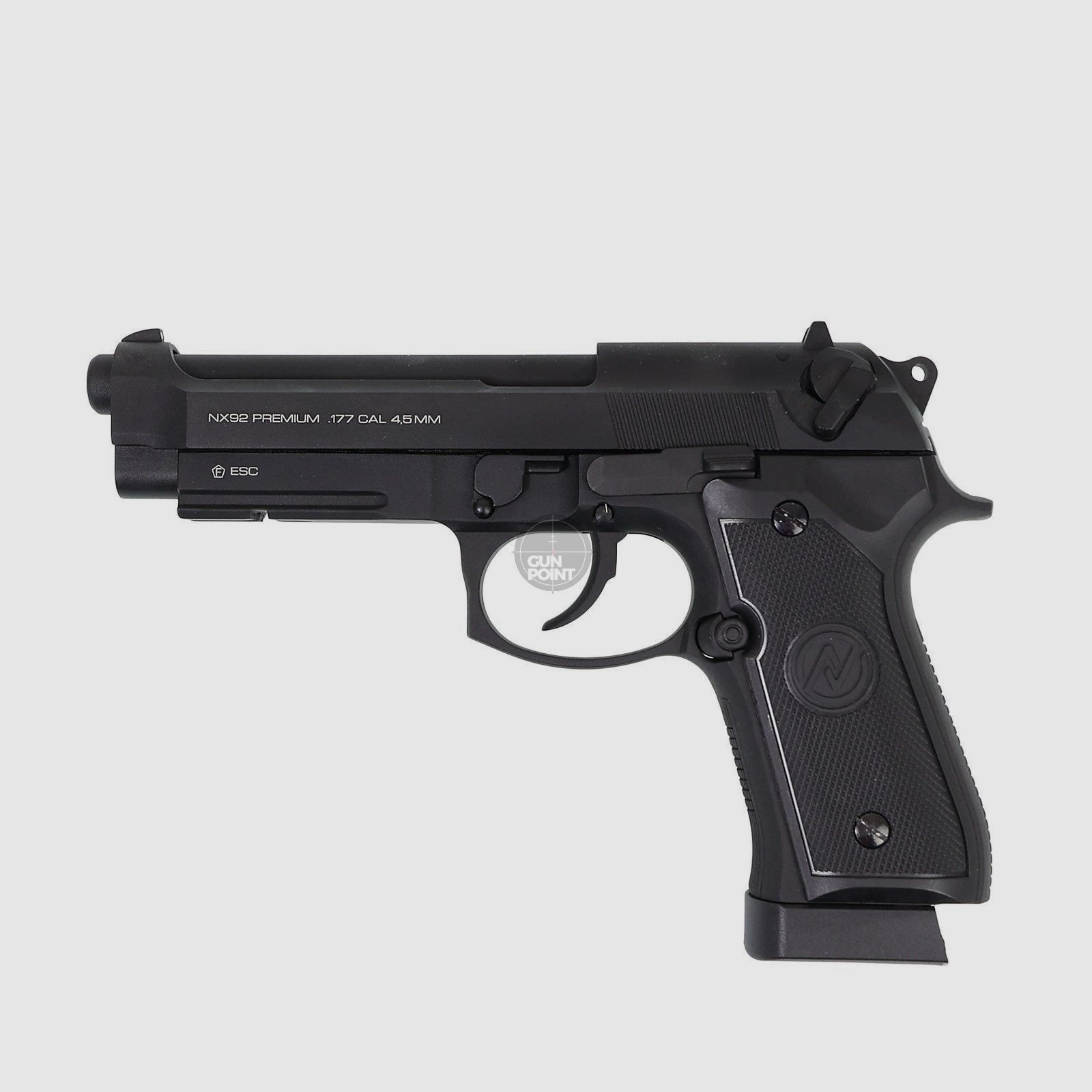 Luftpistole - NX92 Premium Commando - BlowBack - Co2-System- Kal. 4,5 mm BB