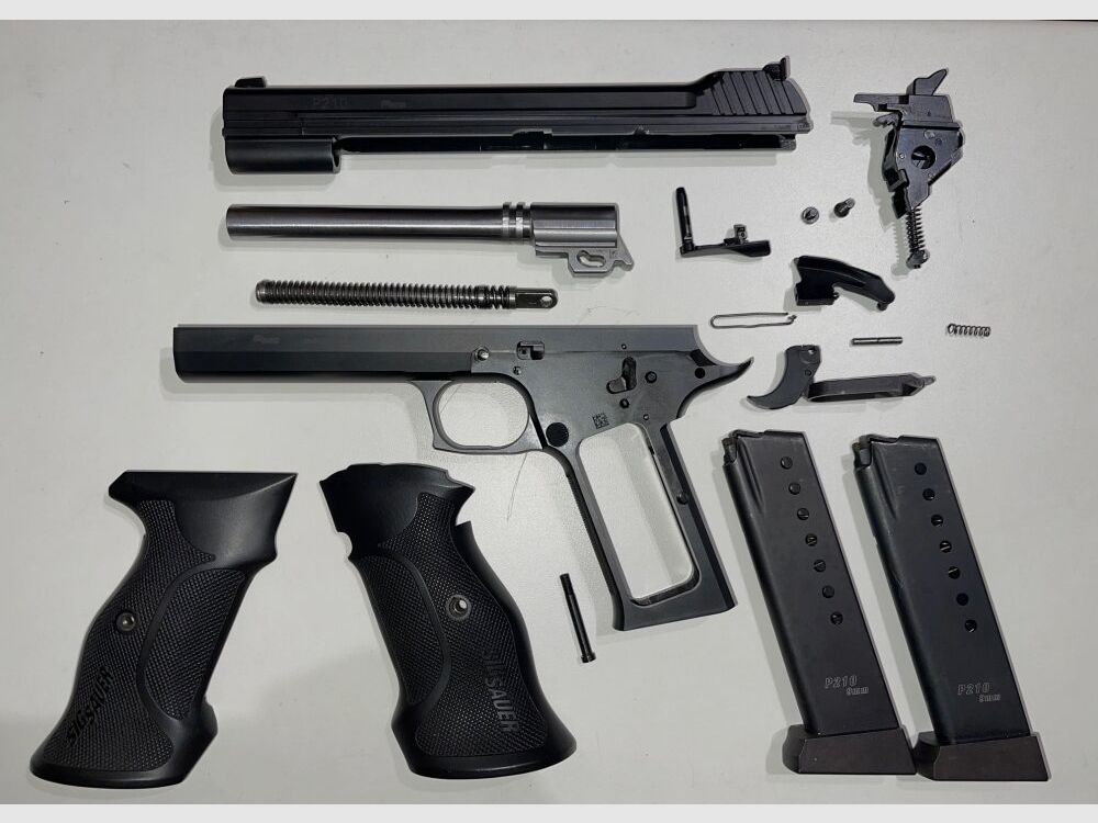 Sig Sauer P210 Supertarget (ALL BLACK - Made in Germany)