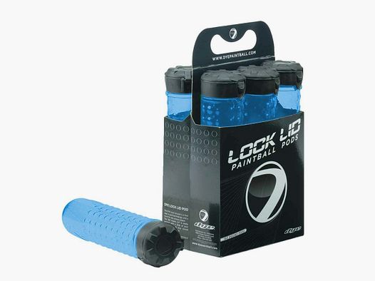 Dye Dye Lock Lid Pot / Colore: Cyan 6 Pack