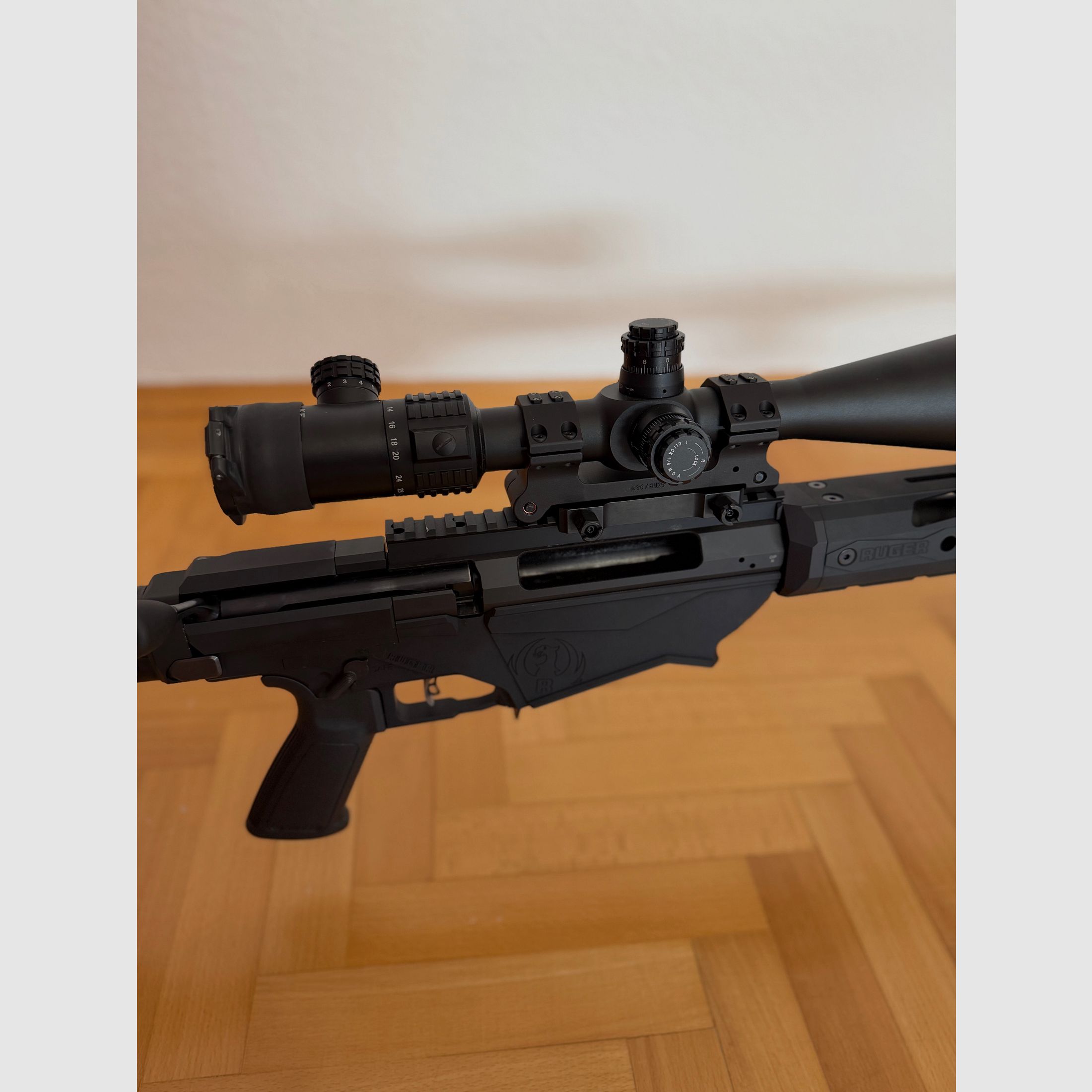 Ruger Precision Rifle cal .338 inkl. Zielfernrohr, Zweibein & Zubehör - Top Zustand 