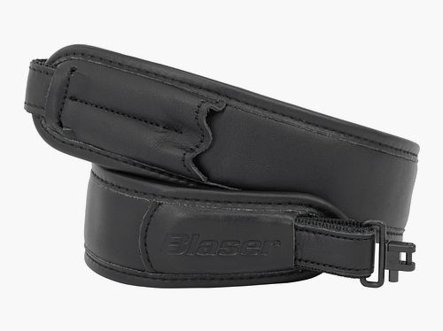 BLASER - Gewehrriemen Leder Schwarz