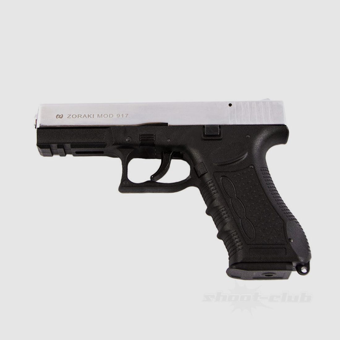 Zoraki 917 Chrome - Special Edition Blank Firing Pistol 9 mm