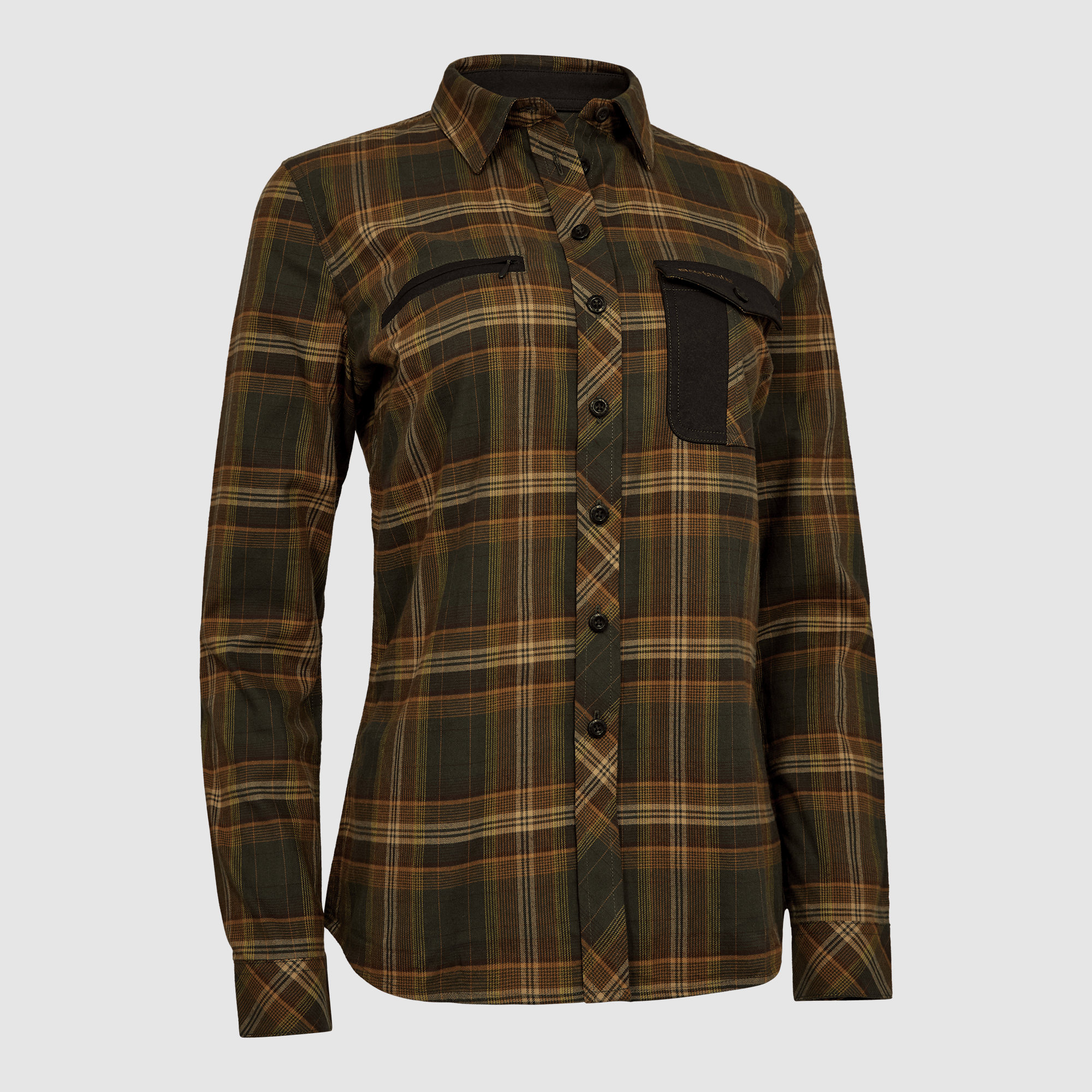 Deerhunter Lady Blair Shirt Green Check 48