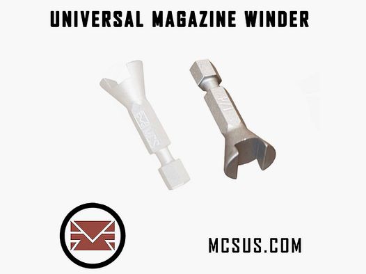Universelles Werkzeug zum Aufziehen von Magazinfedern / Winder
