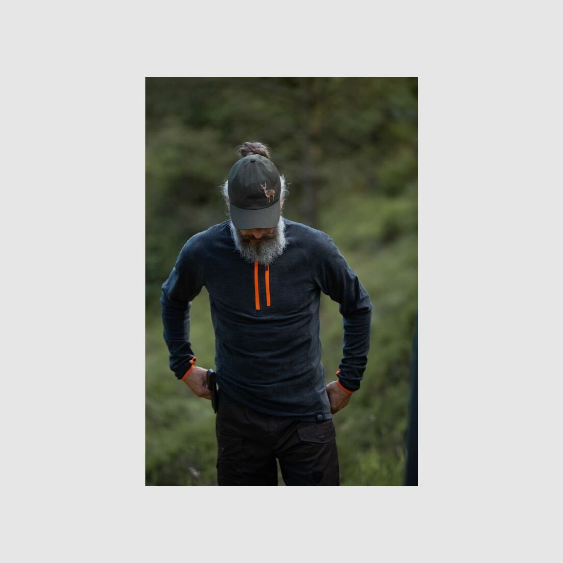 Northern Hunting Herren Unterhemd Bjorn Anthrazit