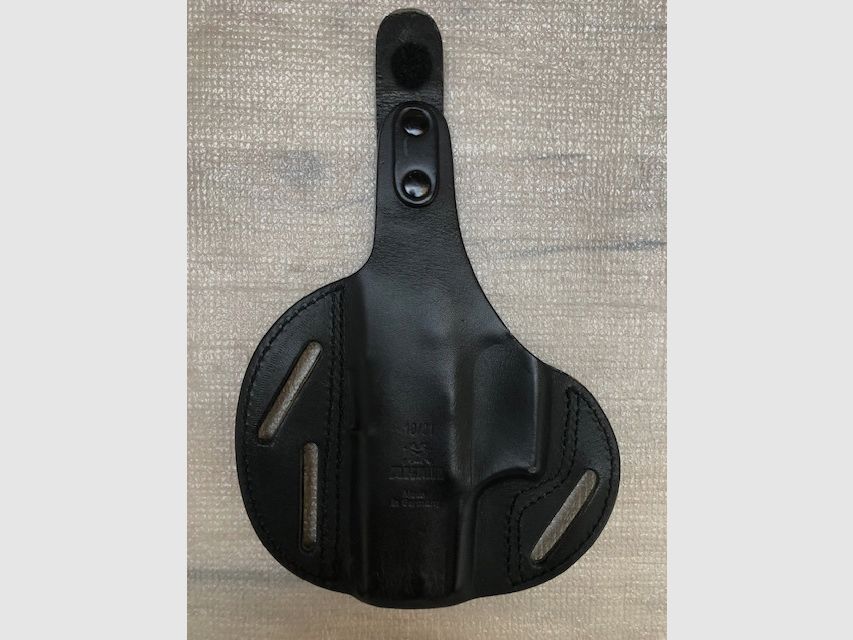 Fondina in pelle per modelli Beretta 92 e Glock 17, 19