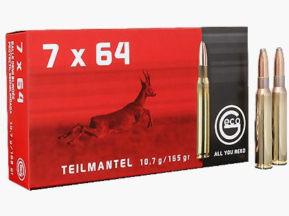 Geco 7x64 soft point 10,7g 165gr
