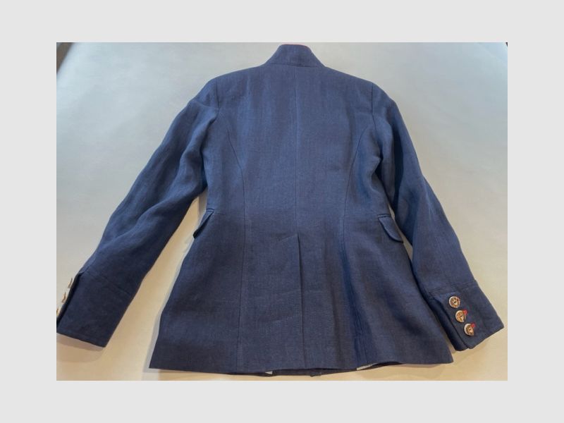 Poldi Trachten Giacca in Blu Scuro/Rosso, immagine 2 di 2