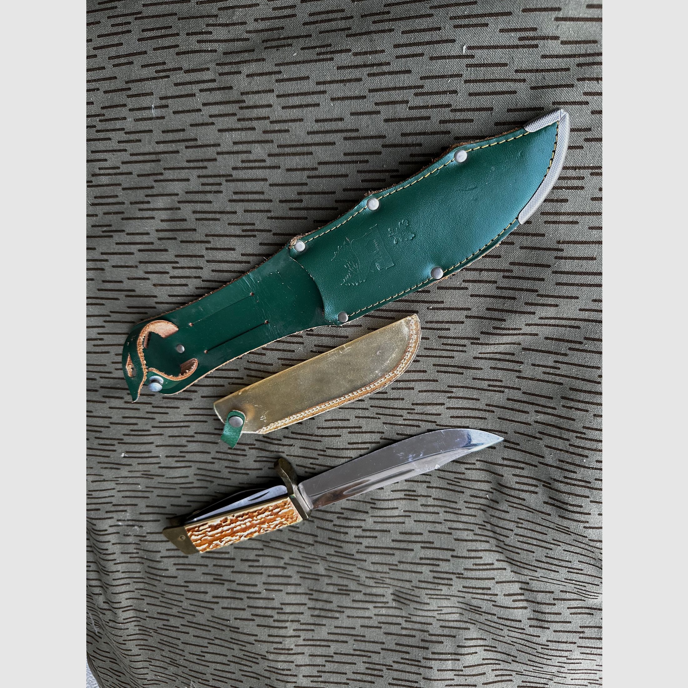 Set de caza cuchillo de caza DDR Mühlhausen, imagen 2 de 10
