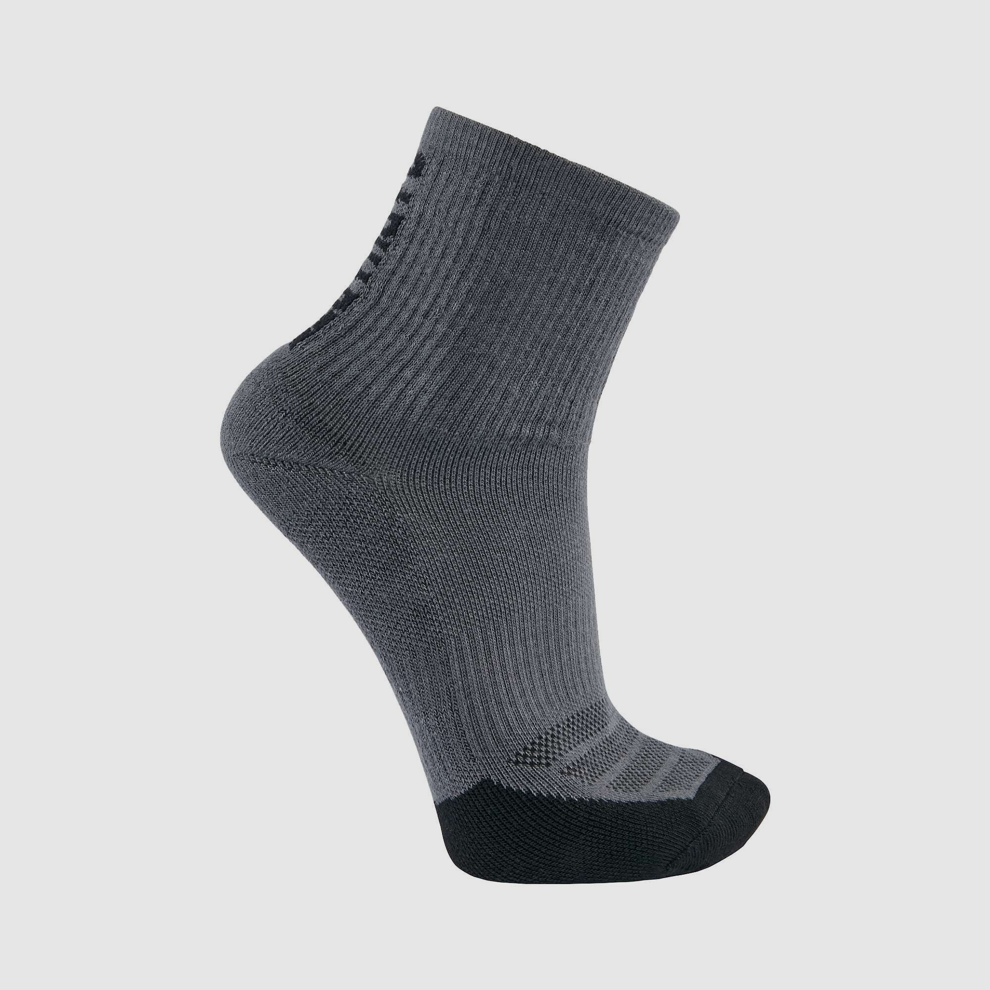 Calze Carhartt Force Crew Low Socks 3-Pack Uomo Carbon Heather XL