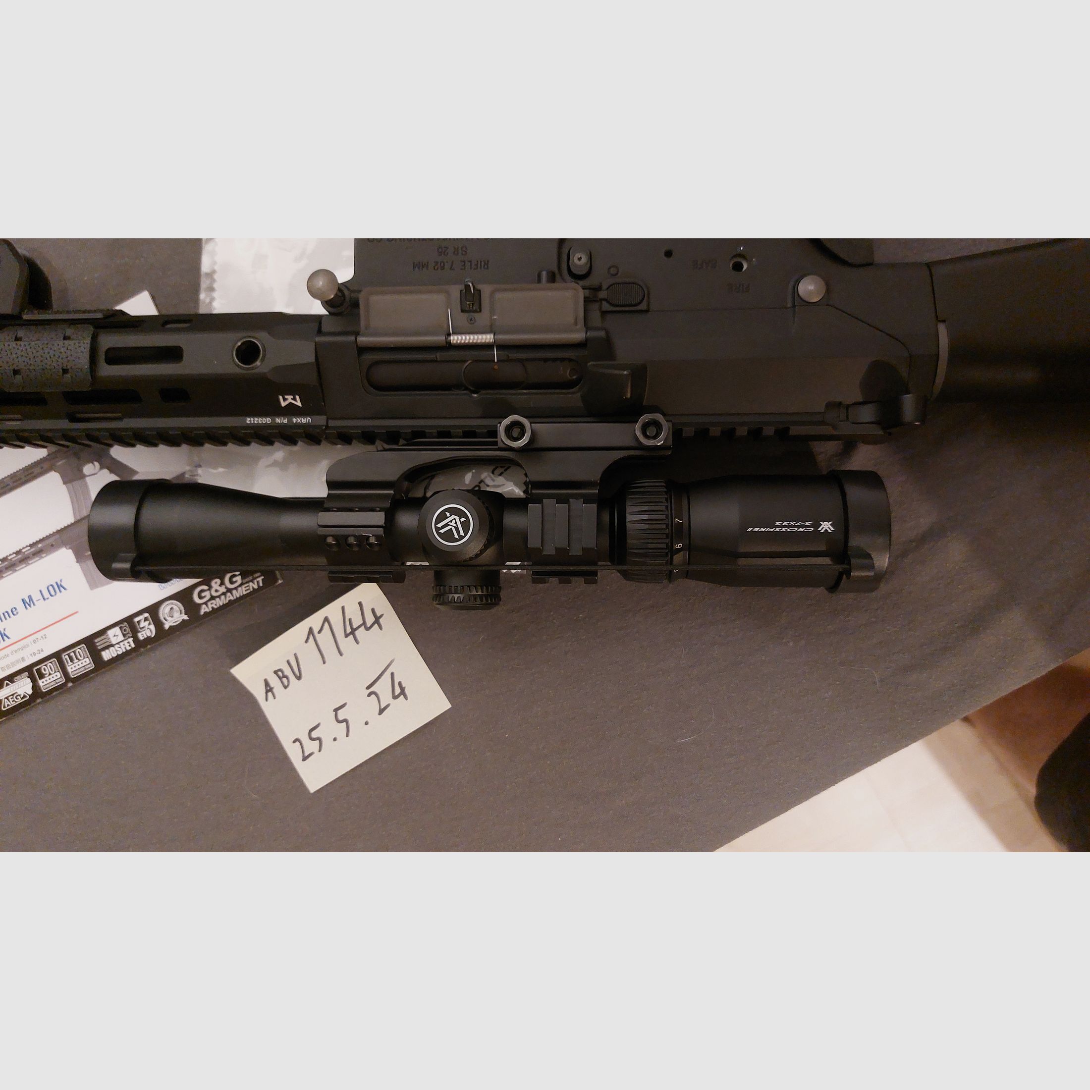 G&G SR25 E2 APC M-LOK as Polarstar HPA conversion