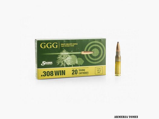 SIERRA – GGG 308 WIN 11,66g / 180gr SBT