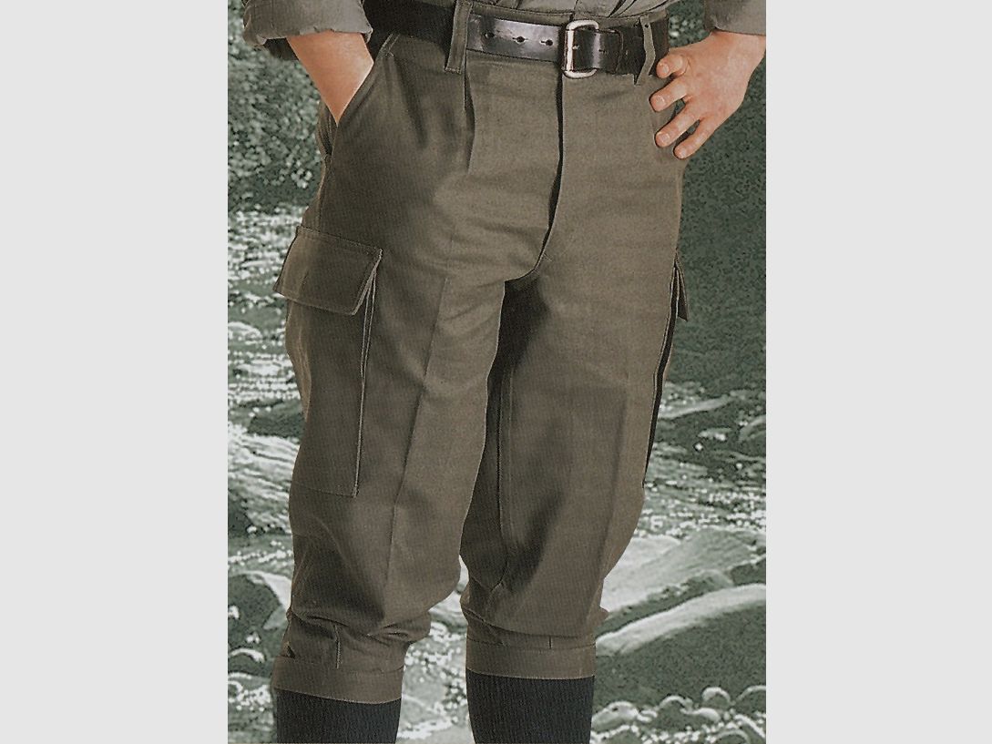 Pantaloni a bretelle BW