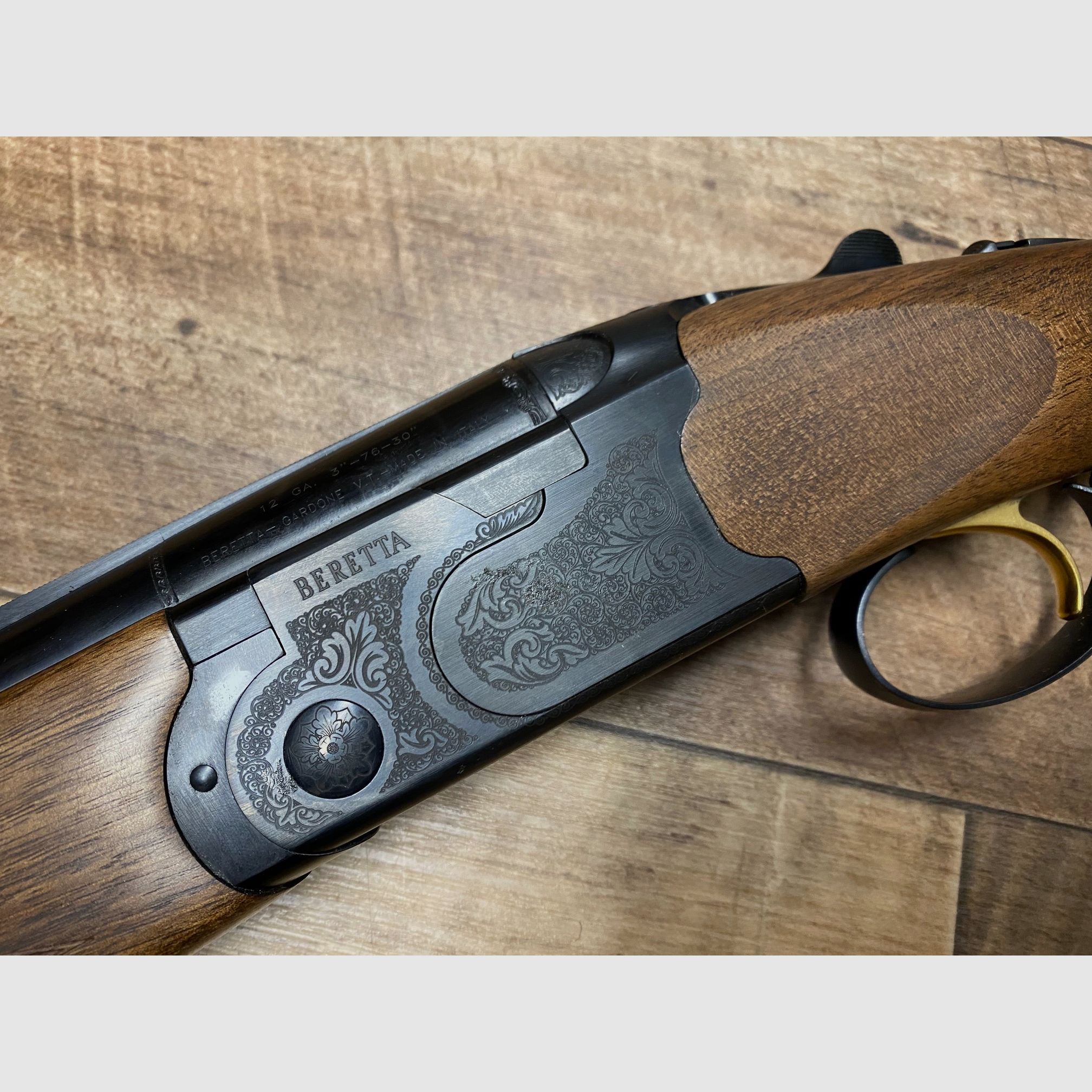 Beretta 686 Black Pigeon 1 Jacht LL 76cm riemsteun gemonteerd
