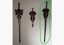 Le Seigneur des Anneaux - Épée du Roi Sorcier - Épée de décoration