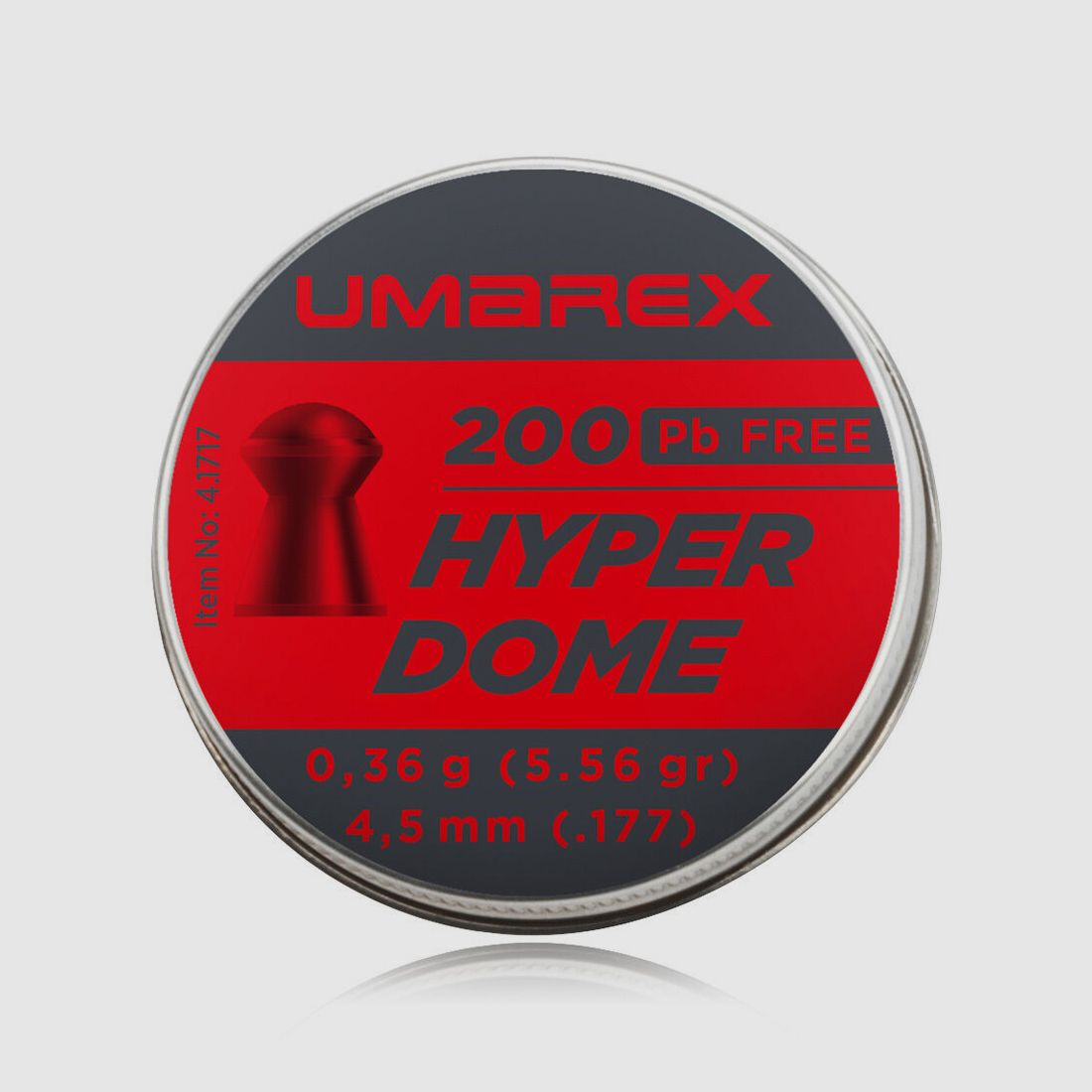 UMAREX	 Umarex 200 Hyper Dome Bleifrei Rundkopf 4,5mm 0,36g