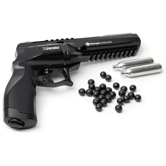 CO2 Revolver Stoeger XRD50 kaliber 50 12,6 joules, afbeelding 3 van 4