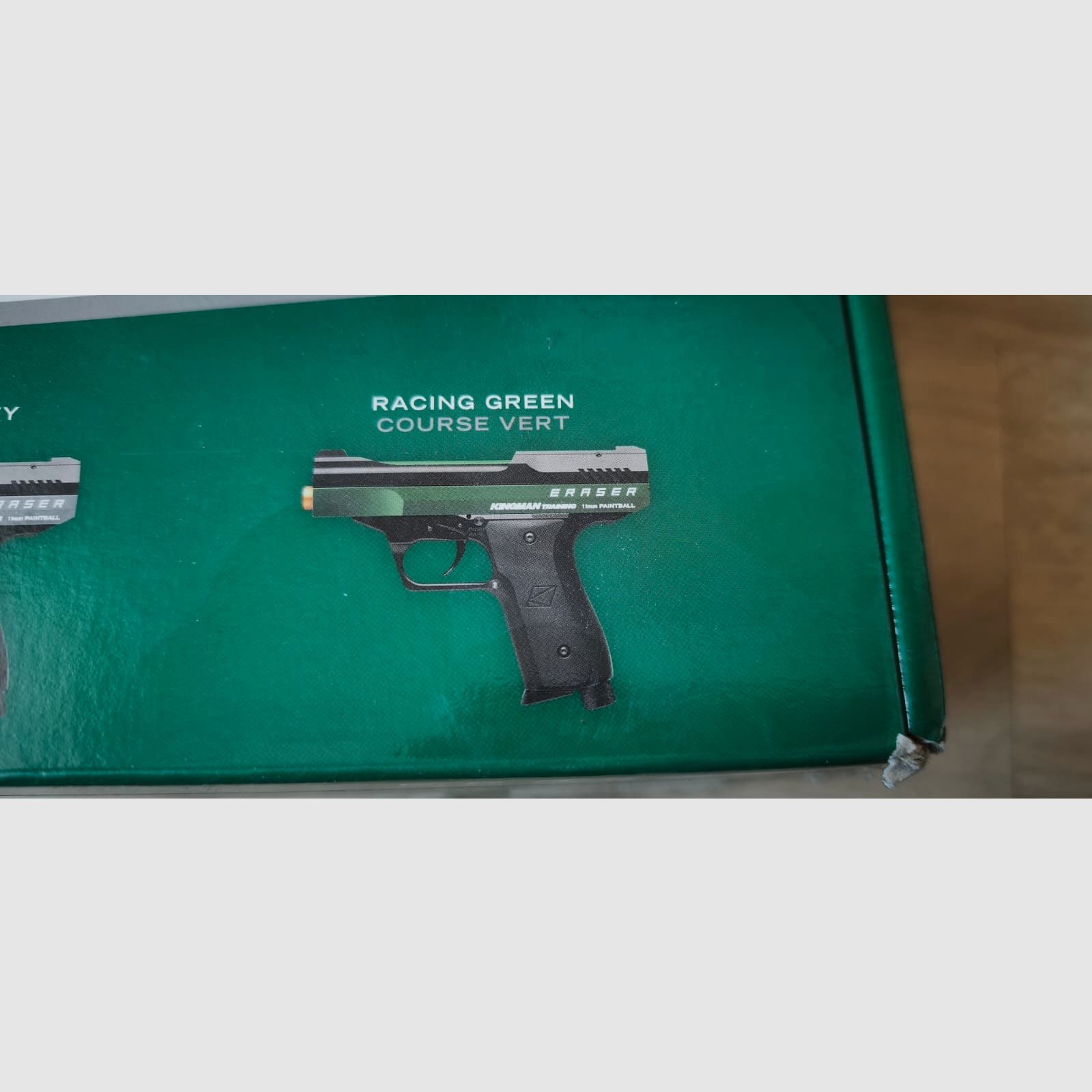 Kingman Eraser RAM Pistol – Racing Green