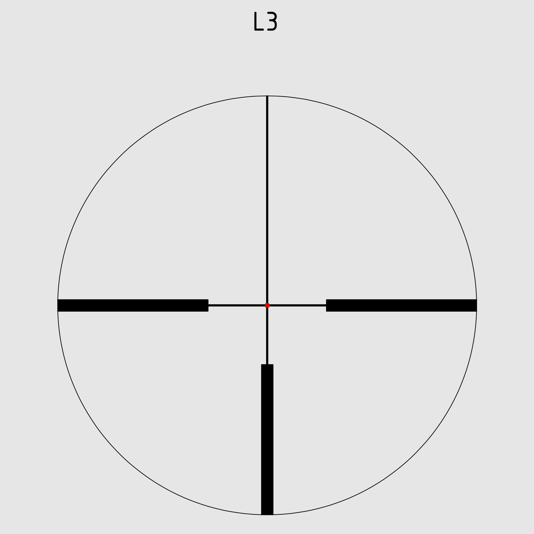 Schmidt und Bender Zielfernrohr 2,5-10x56 Klassik LM L3 Absehen
