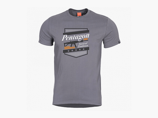 T-SHIRT – PENTAGON – AGERON ACR WOLF GREY