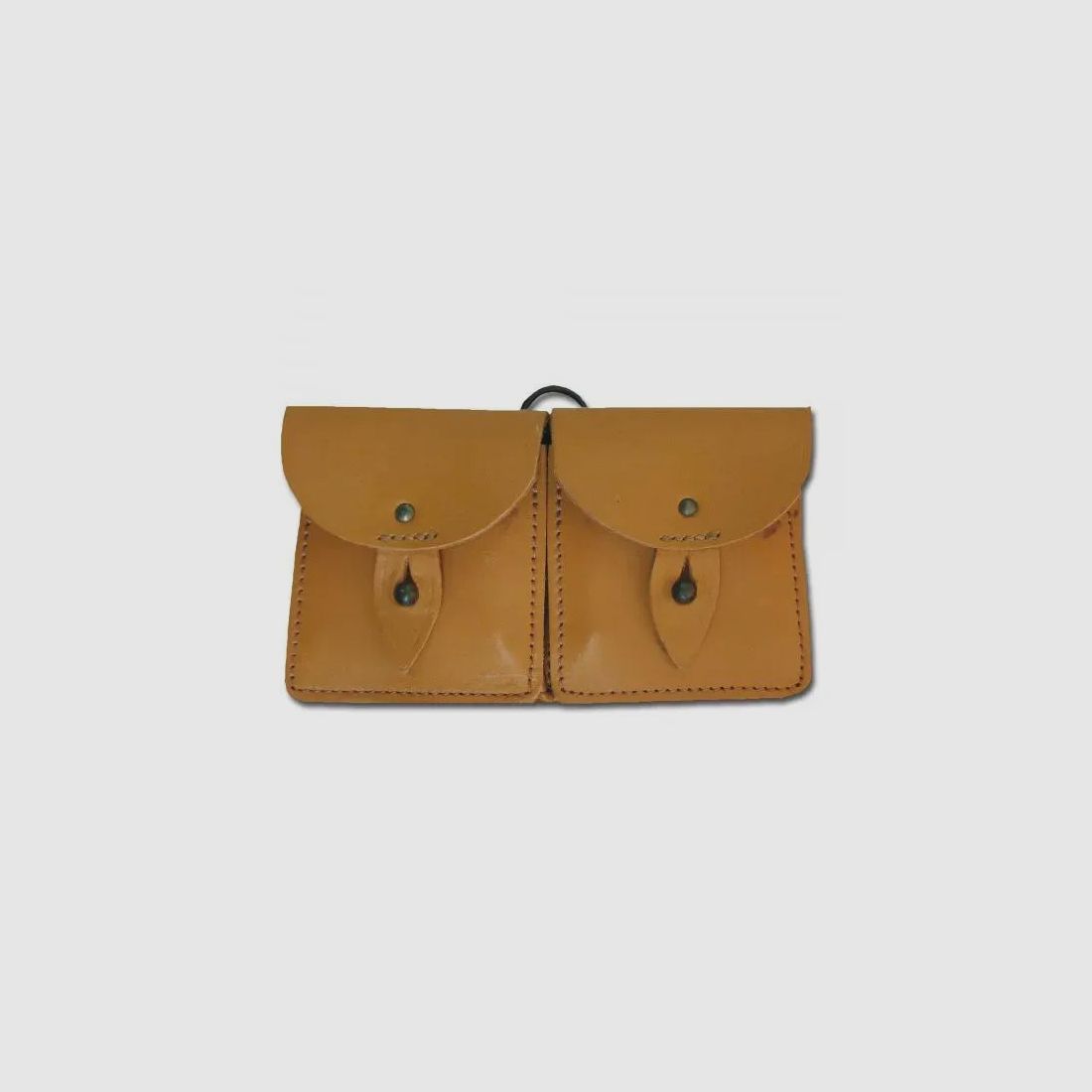 Französische Armee Französische Koppeltasche Leder gebraucht