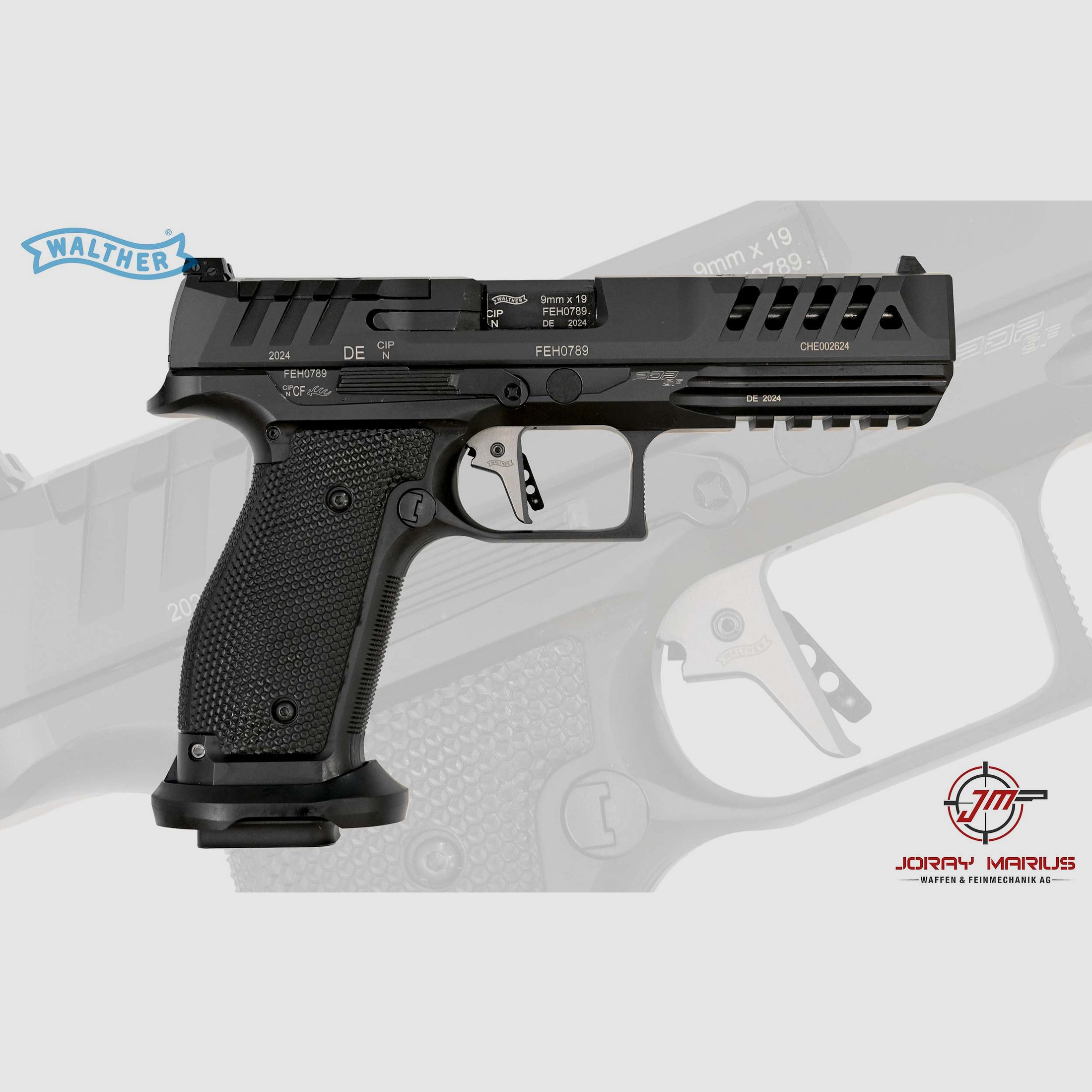 Walther PDP Steel Frame Match OR 9mm Para, 5”, imagen 1 de 2