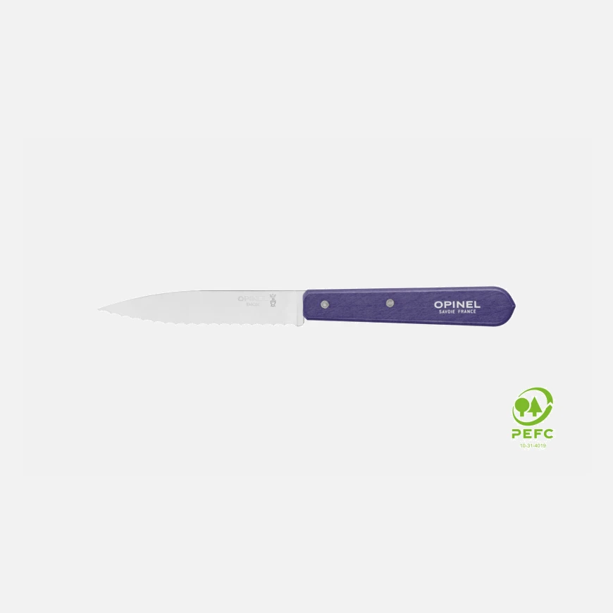 OPINEL 113 AUBERGINE CRANTE