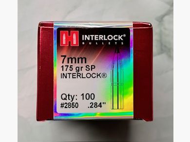 Hornady Geschosse Interlock 7mm 175gr SP (100 St.)